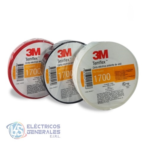 CINTA AISLANTE TEMFLEX 3/4X18M 1700-3M